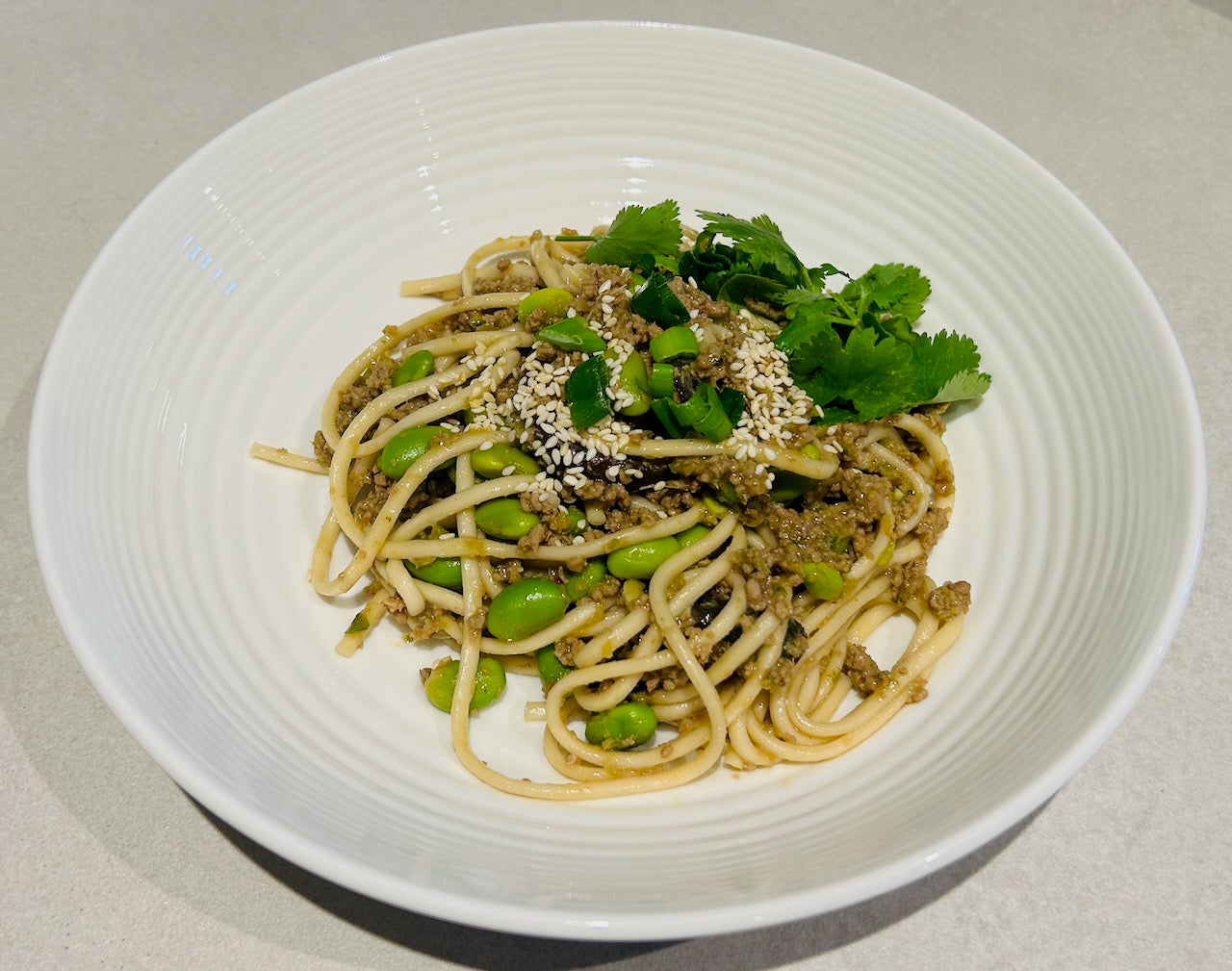 Asian style bolognese