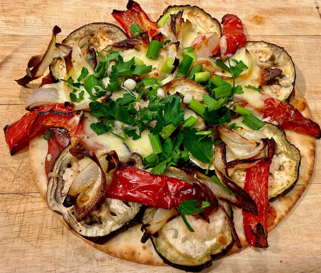 Roast Vegetable Pizza