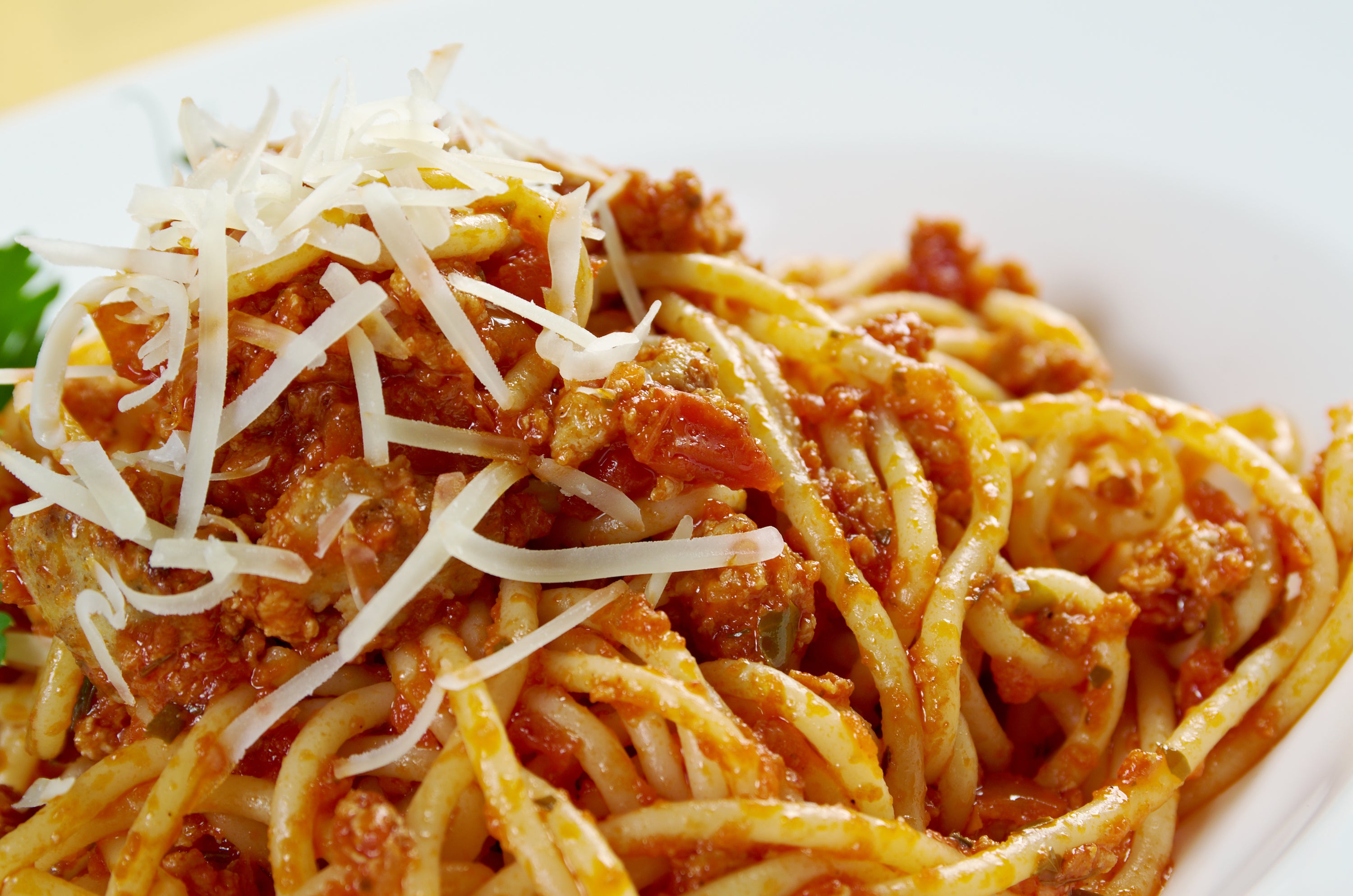 Light Rich Spaghetti Bolognese