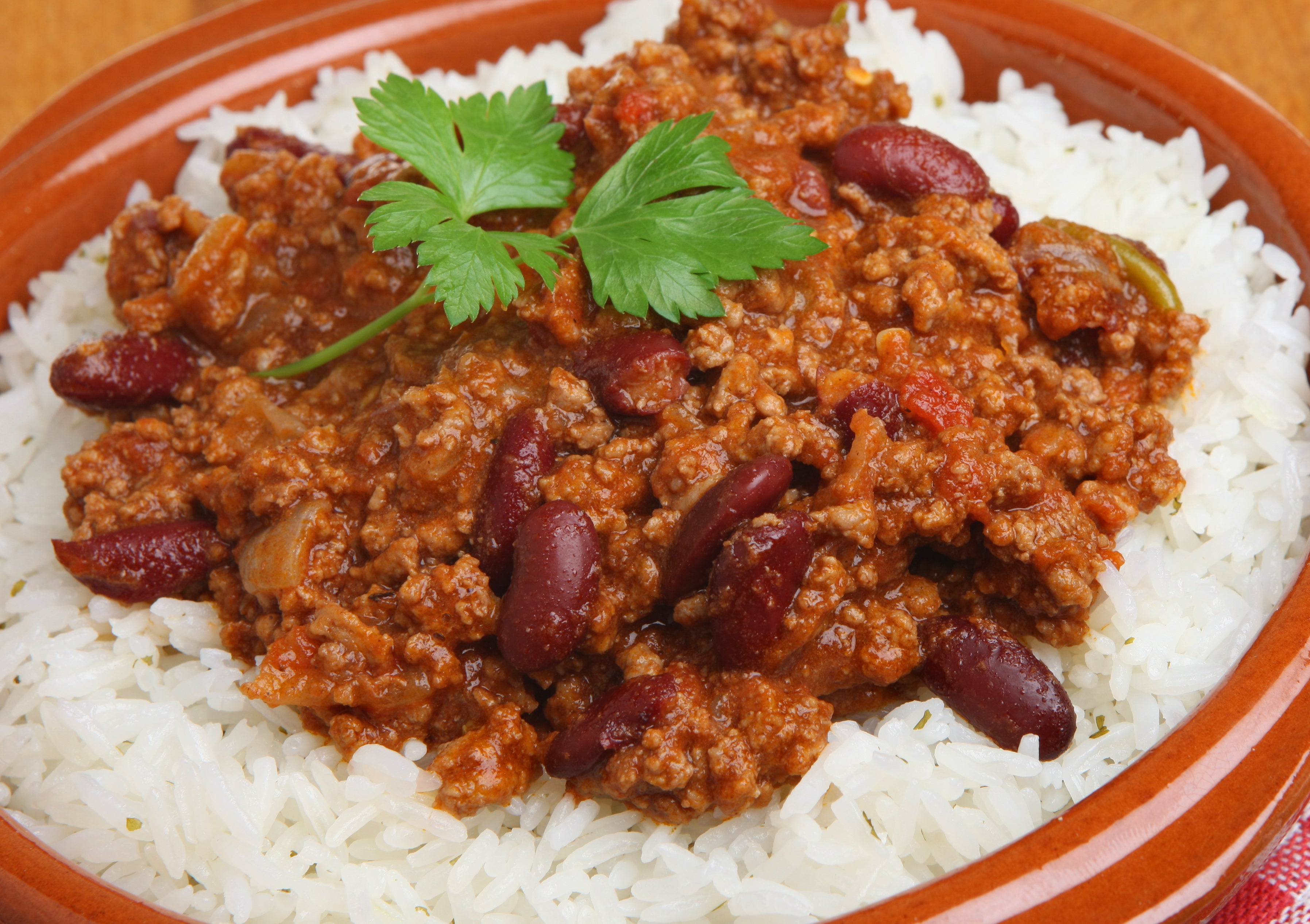Spicy Chilli with Rice | Dukes Weight Loss