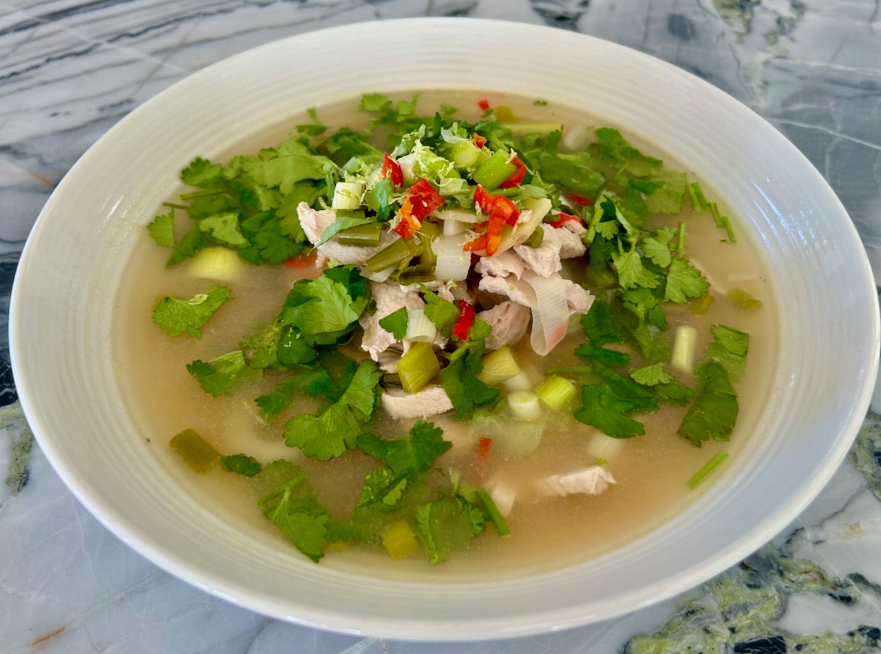 Thai Hot and Sour Chicken Soup