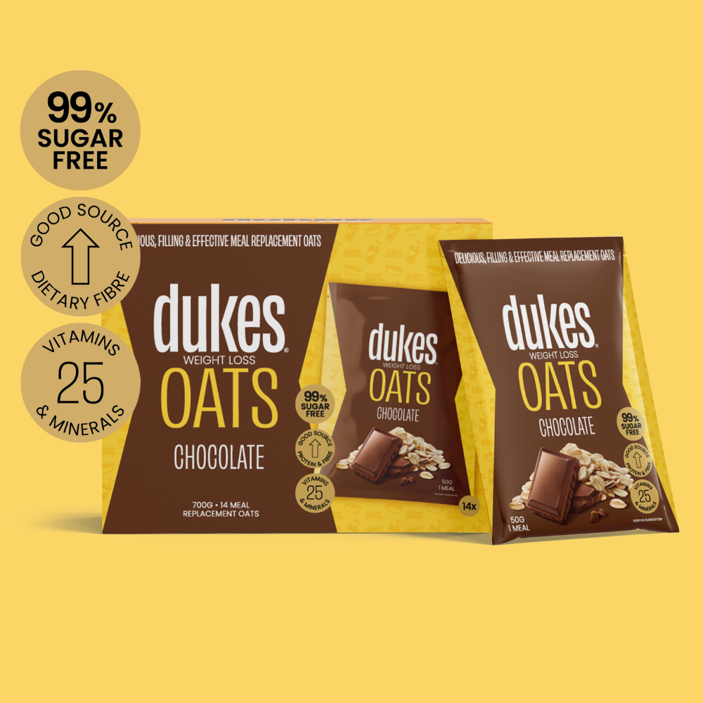 Box of Dukes Chocolate Oats