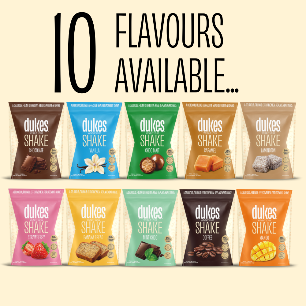 10 Meal Replacement Shake Flavours Available