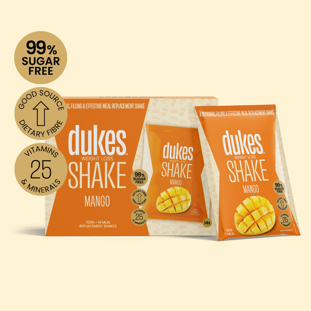 Box of Dukes Mango Meal Replacement Shake