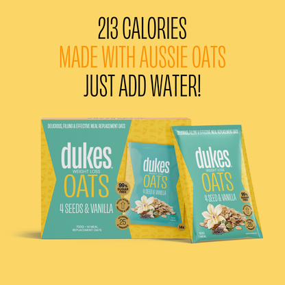 213 Calories, Made with Aussie Oats