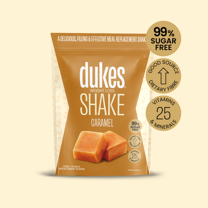 Bag of Dukes Caramel Meal Replacement Shake