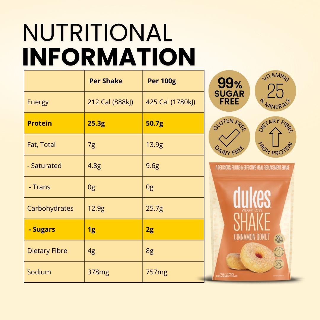 Dukes Shake Cinnamon Donut - Bag