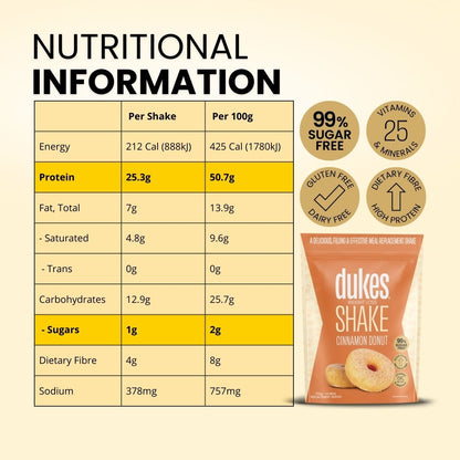 Dukes Shake Cinnamon Donut - Bag