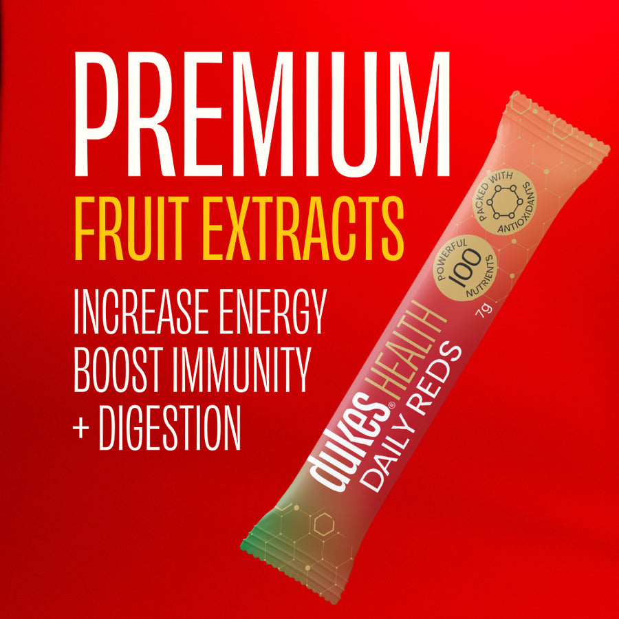 Premium fruit extracts. Increase energy, boost immunity and digestion.