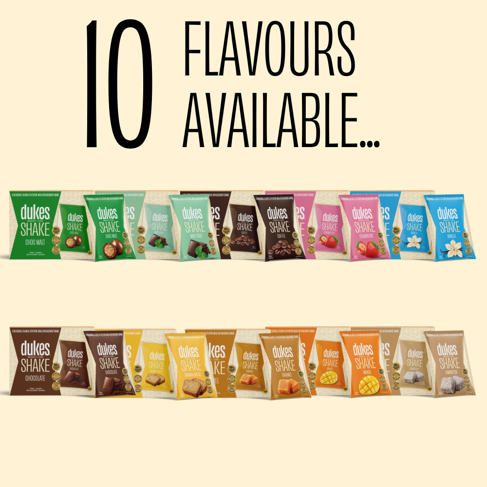 10 Flavours Available