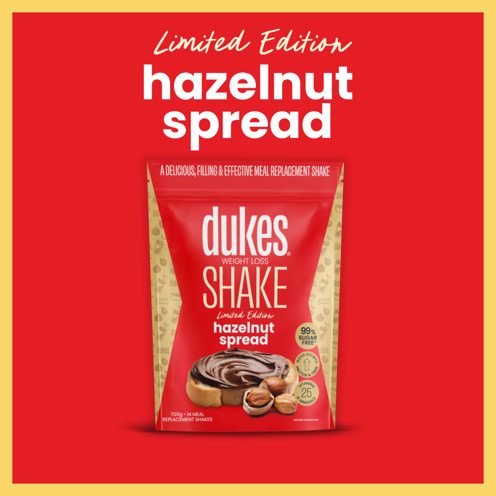 A 700g Bag of Limited Edition Dukes Hazelnut Spread Meal Replacement Shake