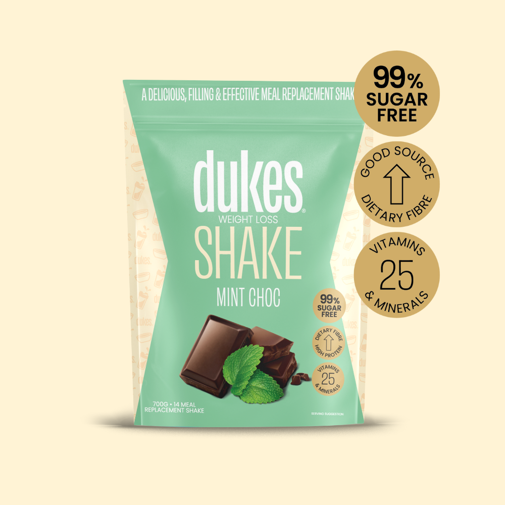 Bag of Dukes Mint Choc Meal Replacement Shake