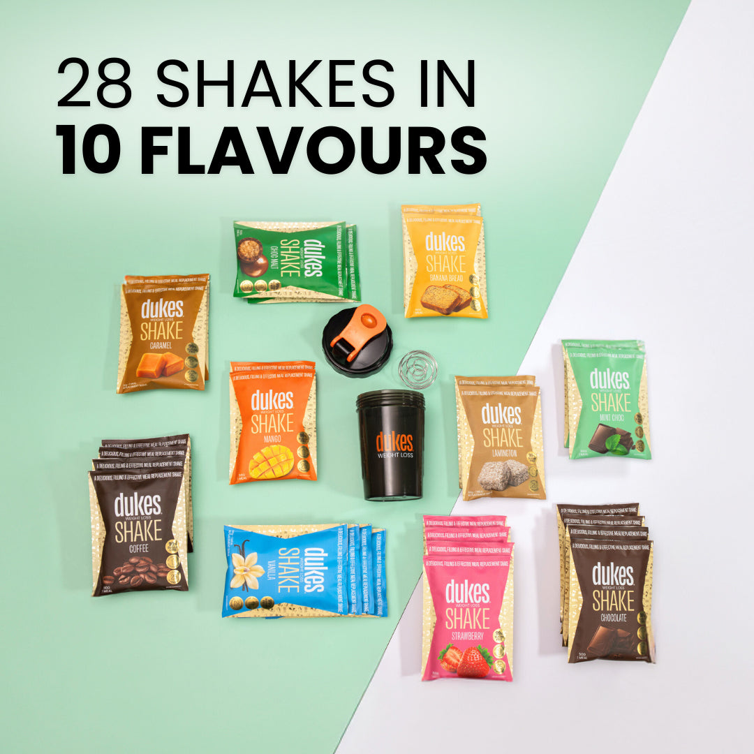 28 Shakes in 10 Flavours
